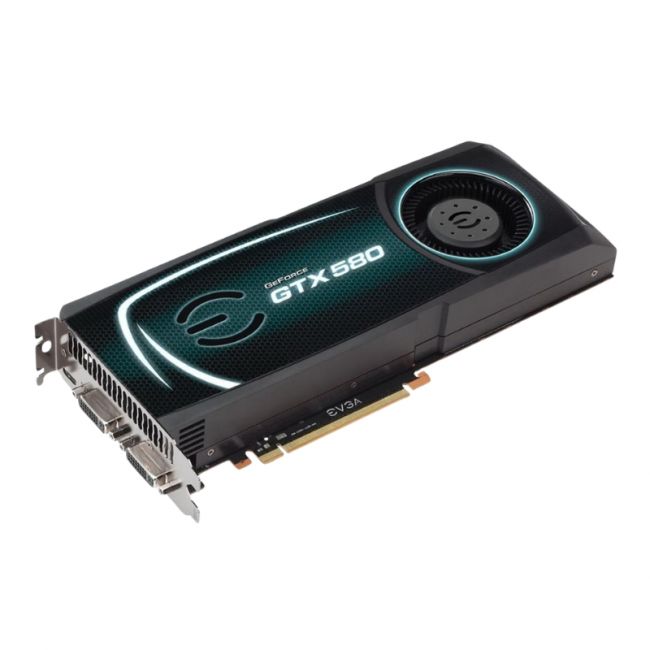 015P31580AR EVGA GeForce GTX 580 1536 MB GDDR5 Graphics Card
SKU: 015P31580AR
Weight: 5.00 lbs
Condition: Refurbished
NVIDIA GeForce GTX 580 with 1536MB GDDR5 memory
Base GPU clock speed of 772 MHz for high-performance gaming
PCI Express 2.0 x16 interface for seamless system integration
Dual-slot design with 2 x DVI-I and 1 x mini-HDMI outputs