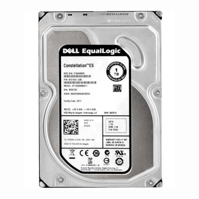 0FX0XN Dell 1TB 7.2K RPM 6Gb/s SATA 64MB Cache 3.5-inch Hard Disk Drive
SKU: 0FX0XN
Weight: 3.00 lbs
Condition: Refurbished
1TB 7.2K RPM SATA 6Gbps 3.5-inch internal hard drive
64MB cache for efficient data retrieval
Hot-pluggable design for seamless system upgrades
Compatible with Dell EqualLogic PS Series storage arrays