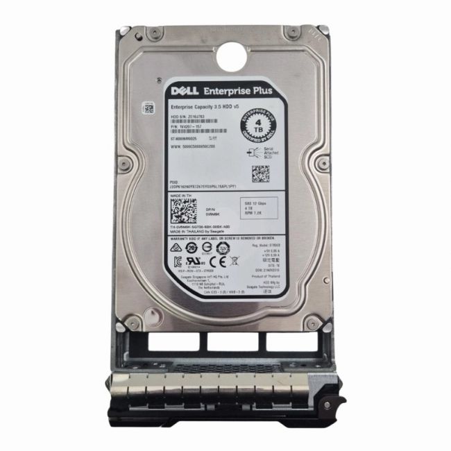 1V4207-157 Seagate Enterprise 4TB 7.2K RPM 12Gb/s SAS 128MB Cache 3.5-inch Hard Disk Drive
SKU: 1V4207-157
Weight: 3.00 lbs
Condition: Refurbished
Enterprise-grade 4TB 7200 RPM SAS 12Gbps 3.5-inch hard drive
128MB cache for optimized data throughput
Designed for high-capacity, high-availability storage systems
Ideal for data centers and enterprise server environments
