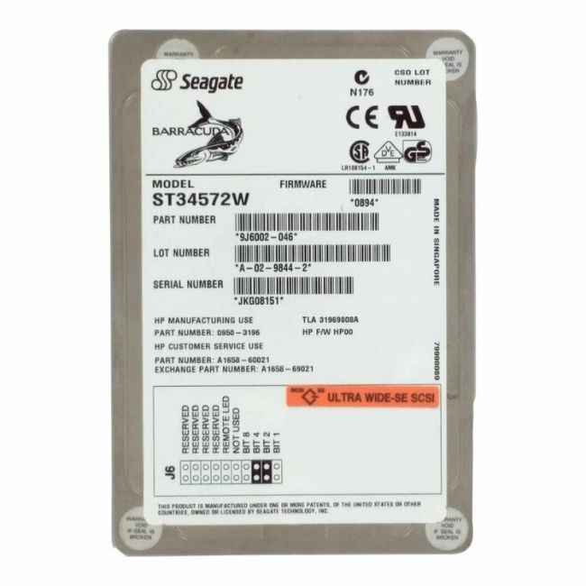 A1658-69021 HP 4.3GB 7.2K RPM Ultra Wide SCSI 68-Pin 3.5-inch Hard Disk Drive
SKU: A1658-69021
Weight: 3.00 lbs
Condition: Refurbished
4.3GB storage capacity for moderate data needs
7,200 RPM spindle speed for efficient data retrieval
Ultra Wide SCSI 68-pin interface for fast data transfer
3.5-inch form factor suitable for various server applications