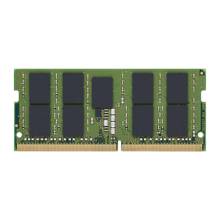 Buy Kingston KSM32SED8/32MF 32GB ECC RAM
Capacity: 32 GB
Type: DDR4-3200 / PC4-25600 DDR4 SDRAM
Speed: 3200 MHz
Configuration: Dual-rank memory
Latency: CL22
Voltage: 1.20 V
Error Correction Code (ECC): Yes
Buffered/Unbuffered: Unbuffered
Form Factor: 260-pin SoDIMM
Designed for: Notebooks
Warranty: Lifetime Warranty