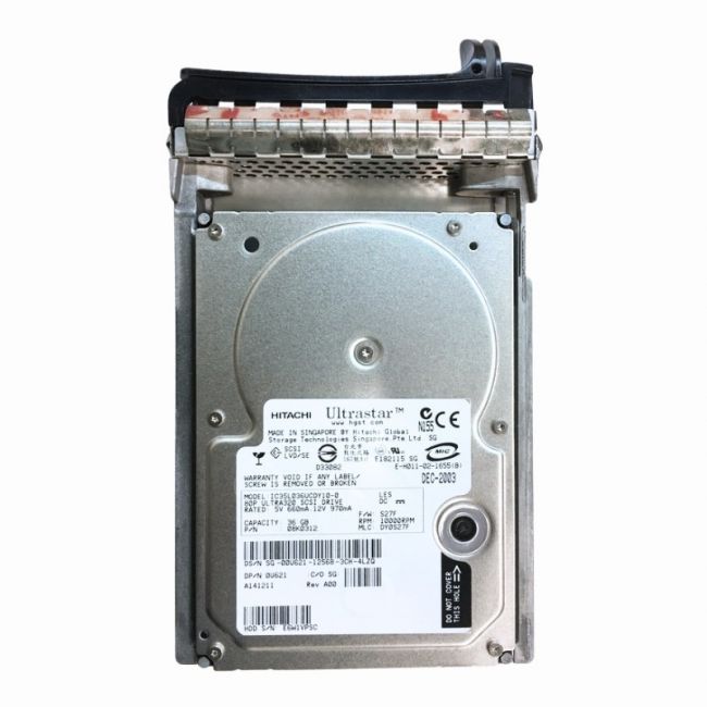 OU621 Dell 36GB 10K RPM Ultra-320 SCSI 80-Pin Hot Swap 8MB Cache 3.5-inch Internal Hard Disk Drive with Tray
SKU: OU621
Weight: 3.00 lbs
Condition: Refurbished
36GB 10K RPM Ultra320 SCSI 3.5-inch internal hard drive
8MB cache for efficient data access
80-pin interface with hot-swappable capability
Compatible with Dell PowerEdge 2600/2650/4600 servers