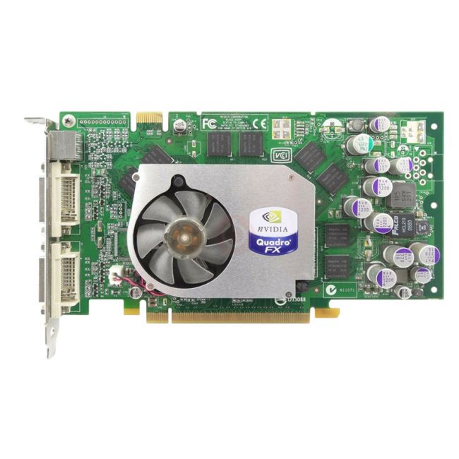 QUADROFX1400 NVIDIA Quadro FX 1400 128MB GDDR3 SDRAM 2XDVI PCI Express X16 Video Graphics Card - Hyper Tech Supplies