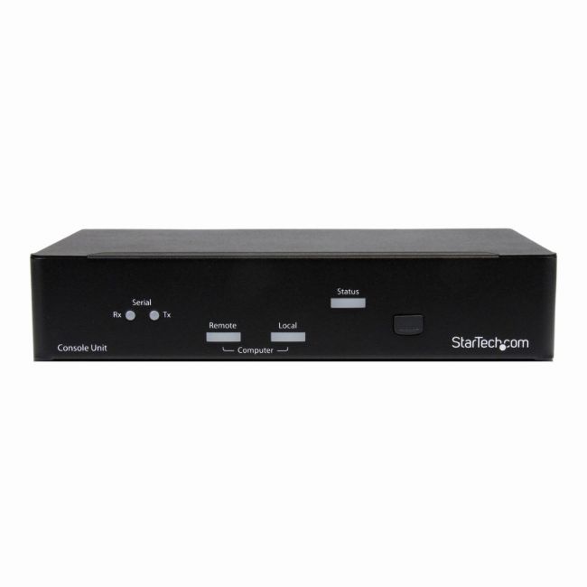 SV565FXDUSA StarTech USB DVI KVM Extender Over Fiber 2km Serial/Audio 2 Computer(s) 2 User(s) 2 x DVI-I Video 2 x Type B USB Rack-mountable