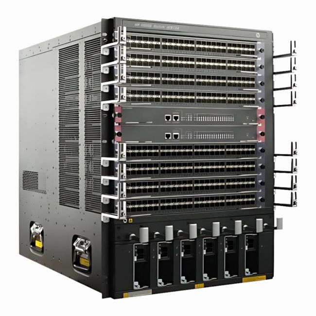JC612A HP FlexNetwork 10500 Series 10508 12 x Expansion Slots Layer 3 Managed 14U Rack-mountable Switch Chassis