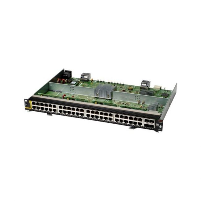 HPE R0X39C Aruba 6400 Switch, 48-port 1GbE Class 4 PoE, 4-port SFP56 V2 Module, Rack-mountable - Hyper Tech Supplies