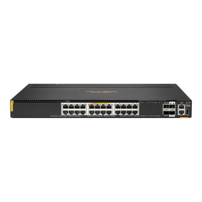 HPE R8S89A Aruba 6300M Ethernet Network Switch, 24-Port 1/2.5/5GBASE-T, with 4-Port SFP+ - Hyper Tech Supplies
