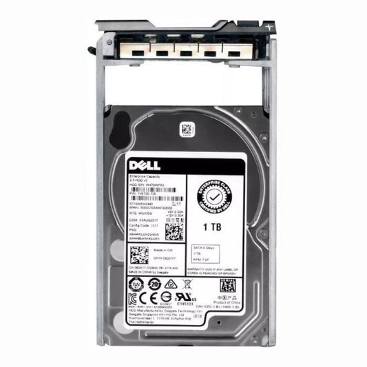 08DN1Y Dell 1TB 7.2K RPM 6Gb/s SATA 128MB Cache 2.5-inch Enterprise Hard Drive
SKU: 08DN1Y
Weight: 3.00 lbs
Condition: Refurbished
1TB 7,200 RPM SATA 6Gbps 2.5-inch enterprise-grade hard drive
Equipped with 128MB cache for optimized performance
Hot-swap support ensures minimal downtime during replacements
Ideal for Dell servers and storage systems requiring high-capacity drives