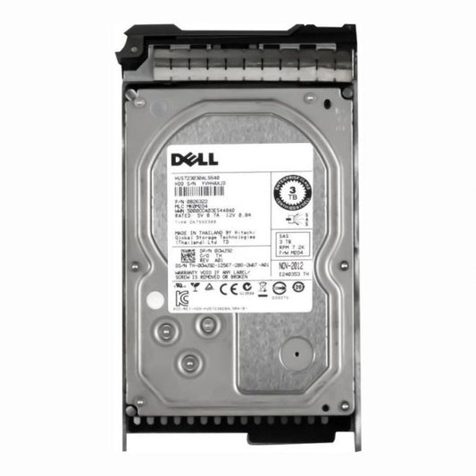 0CWJ92 Dell 3TB 7.2K RPM SAS 6Gbps Nearline 3.5-Inch Hard Disk Drive
SKU: 0CWJ92
Weight: 3.00 lbs
Condition: Refurbished
3TB 7.2K RPM SAS 6Gbps 3.5-inch internal hard drive
Hot-swap capability with included F238F tray
Designed for Dell PowerEdge and PowerVault systems
64MB cache for efficient data handling
