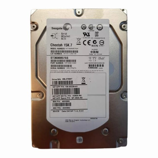 108-00226+A1 NetApp 600GB 15K RPM 6Gb/s SAS 512n 3.5-Inch Hard Disk Drive
SKU: 108-00226+A1
Weight: 3.00 lbs
Condition: Refurbished
600GB storage capacity for high-demand applications
15,000 RPM spindle speed for ultra-fast data access
6Gb/s SAS interface ensuring high-speed data transfer
3.5-inch form factor with 512n sector format for efficient storage