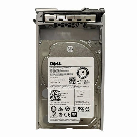 1FM201-150 Seagate Enterprise 2TB 7.2K RPM 12Gb/s SAS 128MB Cache 2.5-inch Hard Disk Drive
SKU: 1FM201-150
Weight: 3.00 lbs
Condition: Refurbished
2TB storage capacity for substantial data needs
7200 RPM spindle speed for quick data retrieval
12Gb/s SAS interface for high-speed data transfer
128MB cache to enhance read/write operations