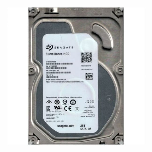 1HH164-300 Seagate Surveillance 2TB 5.9K RPM 6Gb/s SATA 64MB Cache 3.5-inch Hard Disk Drive
SKU: 1HH164-300
Weight: 3.00 lbs
Condition: Refurbished
2TB capacity with 5,900 RPM spindle speed for continuous surveillance recording
64MB cache enhancing data transfer rates and system responsiveness
SATA 6Gb/s interface ensuring fast and reliable data access
3.5-inch form factor compatible with various surveillance systems