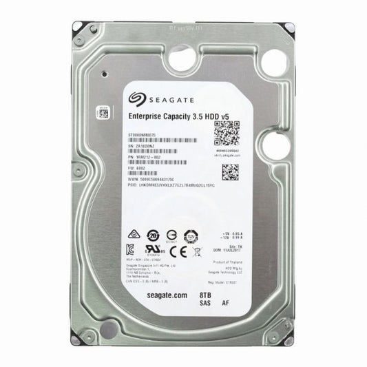 1RM212-002 Seagate Enterprise 8TB 7.2K RPM SAS 12Gbps 256MB Cache 3.5-Inch Hard Disk Drive
SKU: 1RM212-002
Weight: 3.00 lbs
Condition: Refurbished
8TB 7.2K RPM 3.5-inch SAS hard drive with 256MB cache
12Gbps SAS interface for high-speed data transfer
Designed for enterprise storage applications
Compatible with Seagate Exos and Capacity V.5 series