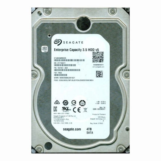 1V4107-002 Seagate Exos 7E8 4TB 7.2K RPM 6Gb/s SATA 512n 128MB Cache 3.5-Inch Hard Disk Drive
SKU: 1V4107-002
Weight: 3.00 lbs
Condition: Refurbished
4TB high-capacity storage for enterprise and data center applications
7,200 RPM speed for reliable performance in heavy workloads
SATA 6Gb/s interface with 512n sector format for seamless data transfer
128MB cache enhances read/write performance