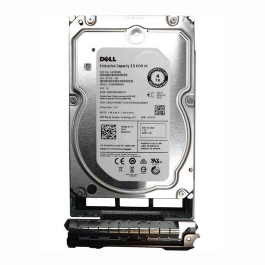 1TZ279-150 Seagate Enterprise Capacity 4TB 7.2K RPM 12Gb/s SAS 128MB Cache 3.5-inch Hard Disk Drive