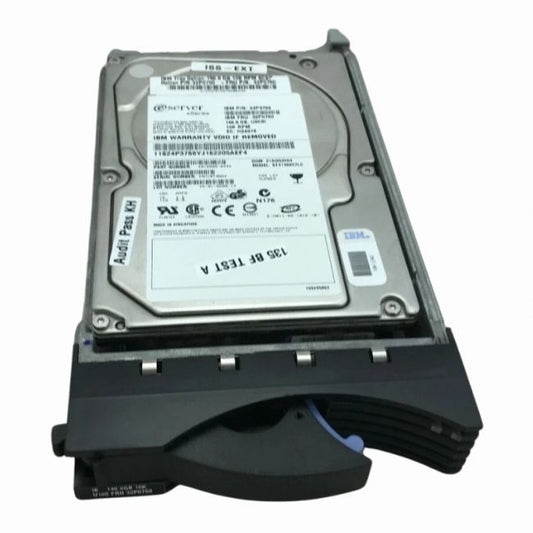 32P0760 IBM 146GB 10K RPM Ultra-320 SCSI 80-Pin Hot-Swap 3.5-inch Hard Disk Drive