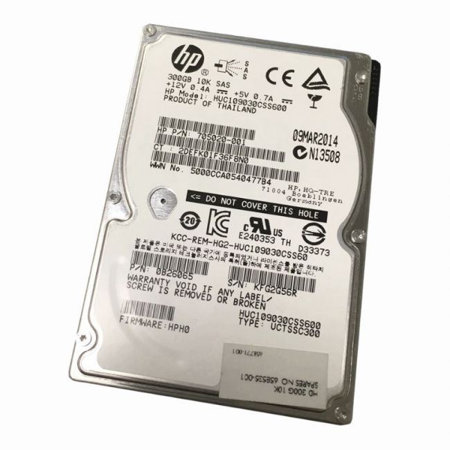 705020-001 HP 300GB 10K RPM 6Gb/s SAS Dual Port Hot Swap 2.5-inch Internal Hard Disk Drive
SKU: 705020-001
Weight: 3.00 lbs
Condition: Refurbished
300GB 10K RPM SAS 6Gbps dual-port 2.5-inch internal hard drive
Designed for HP ProLiant Gen8 and Gen9 servers
Dual-port interface for enhanced data throughput and redundancy
Hot-swap capability for seamless maintenance without system downtime