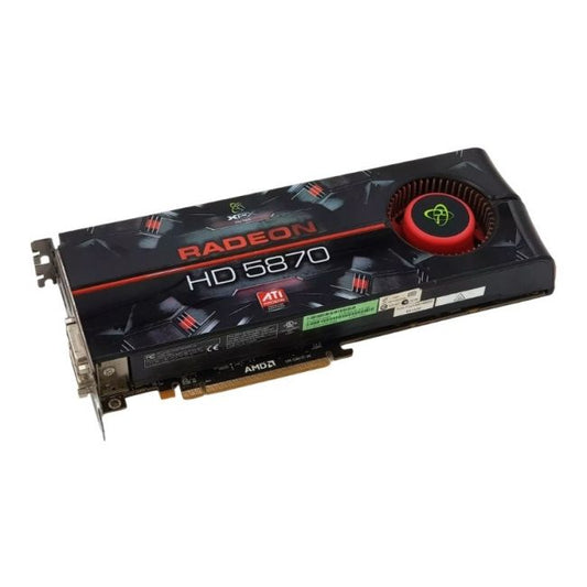 7121587000G ATI Radeon HD 5870 1GB GDDR5 PCI Express Graphics Card For Mac Pro (Early 2009/ Mid 2010/ Mid 2012)
SKU: 7121587000G
Weight: 3.00 lbs
Condition: Refurbished
1GB GDDR5 memory with 256-bit memory bus
Supports DirectX 11 for enhanced graphics performance
PCI Express 2.0 x16 interface for fast data transfer
Dual-slot design with multiple output interfaces including HDMI