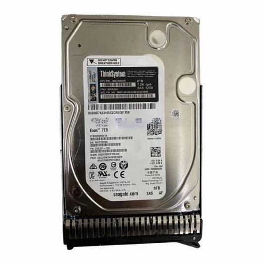 7XB7A00045 Lenovo 8TB 7.2K RPM 12Gb/s SAS 3.5-inch Hard Drive