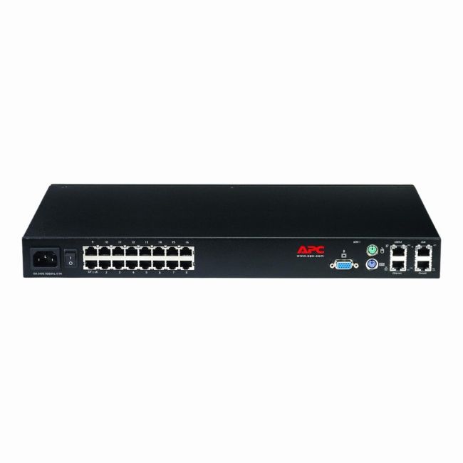 Apc Rj45 AP5405 APC 16 x Ports RJ-45 IP KVM Network Switch – Hyper Tech Supplies