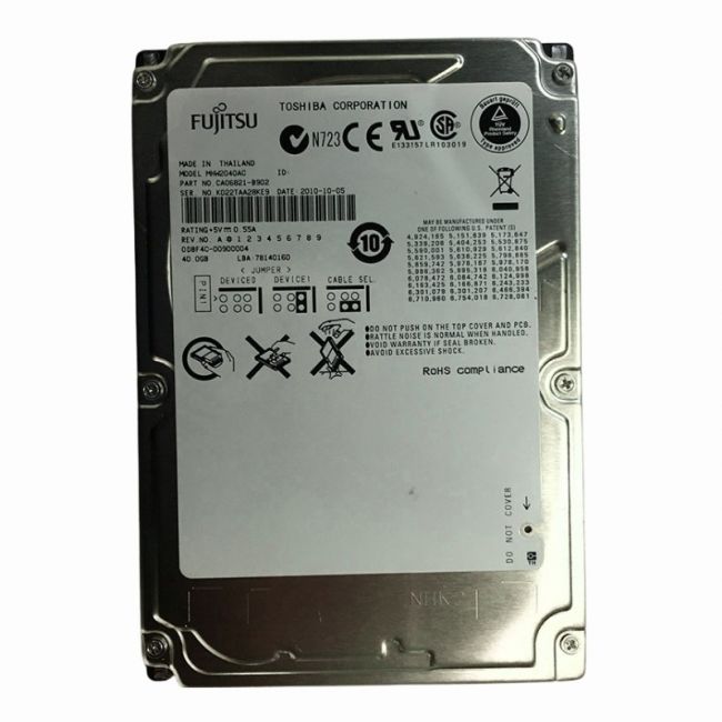 CA06821-B902 Fujitsu 40GB 4.2K RPM IDE Ultra ATA/133 (ATA-7) 8MB Cache 2.5-inch Hard Drive
SKU: CA06821-B902
Weight: 3.00 lbs
Condition: Refurbished
40GB storage capacity designed for compact computing devices
4,200 RPM spindle speed for energy-efficient data access
Ultra ATA/133 (ATA-7) interface ensures compatibility with legacy systems
2.5-inch form factor with 8MB cache for mobile and embedded applications