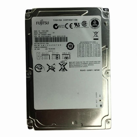 CA06821-B902 Fujitsu 40GB 4.2K RPM IDE Ultra ATA/133 (ATA-7) 8MB Cache 2.5-inch Hard Drive
SKU: CA06821-B902
Weight: 3.00 lbs
Condition: Refurbished
40GB storage capacity designed for compact computing devices
4,200 RPM spindle speed for energy-efficient data access
Ultra ATA/133 (ATA-7) interface ensures compatibility with legacy systems
2.5-inch form factor with 8MB cache for mobile and embedded applications