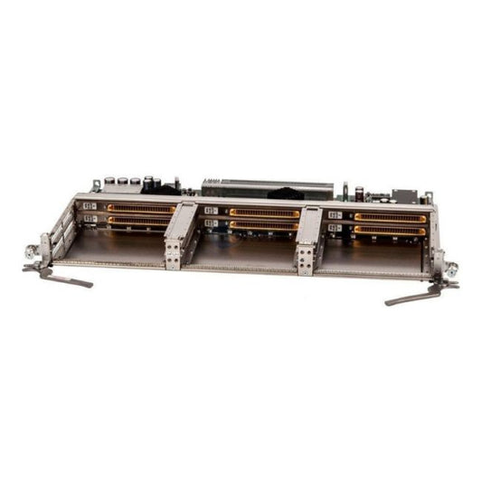 CRS1-SIP-800= Cisco Carrier Routing System SPA Interface Processor Card
SKU: crs1-sip-800=
Weight: 5.00 lbs
Condition: Refurbished
Compatible with Cisco CRS-1 and CRS-3 Line Card Chassis
Enables up to 6 single-height SPAs or 3 double-height SPAs
Supports Packet over SONET/SDH (POS) and Gigabit Ethernet interfaces