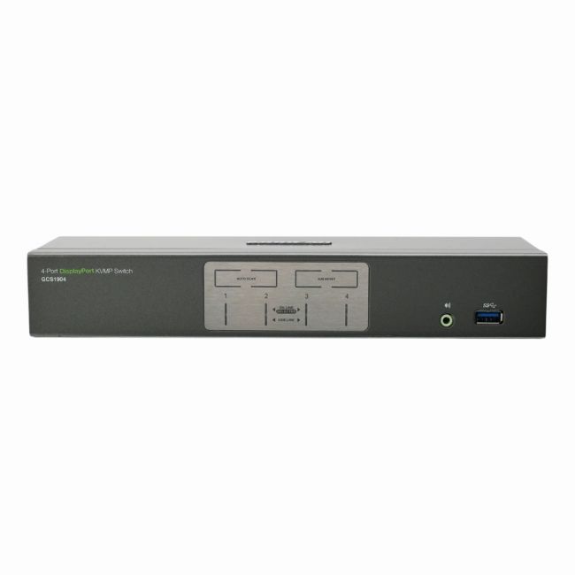 GCS1904 IOGEAR 4-Port 4K UHD DisplayPort KVMP Switch