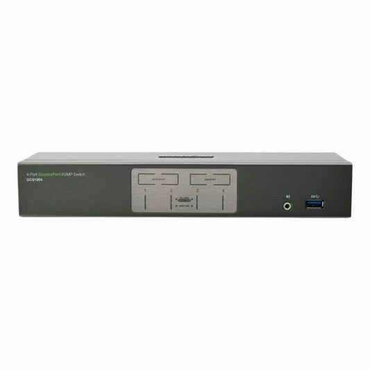 GCS1904 IOGEAR 4-Port 4K UHD DisplayPort KVMP Switch