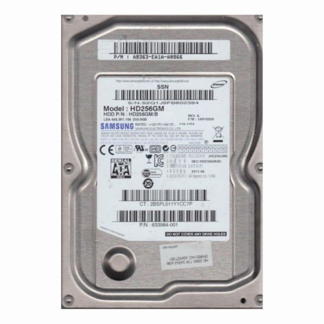 HD256GM/B Samsung 250GB 7.2K RPM 6Gb/s SATA 3.5-inch Hard Disk Drive
SKU: HD256GM/B
Weight: 3.00 lbs
Condition: Refurbished
250GB storage capacity ideal for desktop storage needs
7,200 RPM speed for improved data access and responsiveness
SATA 6Gb/s interface for high-speed data transfer
3.5-inch form factor for standard desktop installations