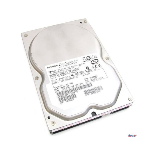 HDS728080PLAT20 Hitachi 80GB 7200RPM ATA-133 2MB Cache 3.5-inch Hard Drive
SKU: HDS728080PLAT20
Weight: 3.00 lbs
Condition: Refurbished
✔ 80GB capacity with 7200 RPM speed for quick access
✔ 2MB cache and ATA-133 interface for reliable data transfer
✔ 3.5" form factor, designed for desktop systems