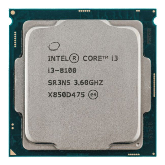 Intel Core i3-8100 Processor (6M Cache, 3.60 GHz)
SKU: I3-8100
Weight: 5.00 lbs
Condition: Refurbished
4 cores and 4 threads for efficient performance
3.60 GHz base clock speed for responsive computing
6MB Intel Smart Cache enhances processing efficiency