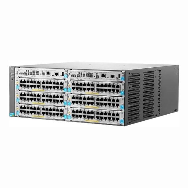 J9821A HP Aruba 5406R Zl2 6 x Expansion Slots Layer 3 Managed Modular Gigabit Ethernet Network Switch Chassis
SKU: J9821A
Weight: 24.50 lbs
Condition: Refurbished