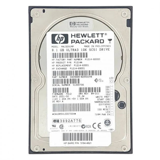 MAJ3091MP Fujitsu 9.1GB 10K RPM Ultra-160 SCSI 4MB Cache 3.5-inch Hard Drive

SKU: MAJ3091MP
Weight: 3.00 lbs
Condition: Refurbished
9.1GB capacity for high-speed data storage and access
Ultra-160 SCSI interface for fast data transfer rates
10,000 RPM spindle speed ensures quick data retrieval
4MB cache for enhanced performance in data-intensive environments