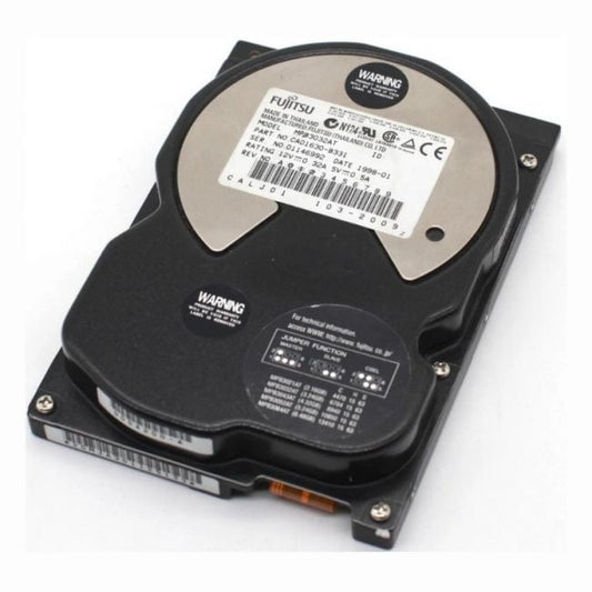 MPB3032AT Fujitsu 3.2GB 5.4K RPM IDE Ultra ATA/33 (ATA-4) 256KB Cache 3.5-Inch Hard Disk Drive
SKU: MPB3032AT
Weight: 3.00 lbs
Condition: Refurbished
3.2GB storage capacity for basic data storage needs
5,400 RPM spindle speed for standard data access
Ultra ATA/33 interface compatible with older systems
256KB cache for enhanced data transfer efficiency