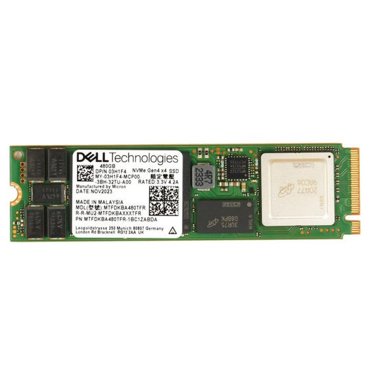 MTFDKBA480TFR-1BC1ZABDA Micron 7450 Pro 480GB PCIe Gen 4.0 x4 NVMe 3D Nand TLC M.2 2280 Solid State Drive DELL OEM
SKU: MTFDKBA480TFR-1BC1ZABDA
Weight: 3.00 lbs
Condition: Refurbished
480GB capacity for fast and reliable storage
PCIe Gen 4.0 x4 NVMe interface for ultra-high-speed data transfer
3D NAND TLC technology balancing performance and endurance
M.2 2280 form factor for compact and versatile installation