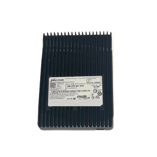 MTFDKCC96OTFR-1BC1ZABYY Micron 7450 Pro 960GB PCIe Gen 4.0 x4 NVMe U.3 Solid State Drive DELL OEM
SKU: MTFDKCC96OTFR-1BC1ZABYY
Weight: 3.00 lbs
Condition: Refurbished
960GB capacity for high-speed enterprise storage
PCIe Gen 4.0 x4 NVMe interface delivering ultra-fast data transfer
U.3 form factor designed for versatile server compatibility
Optimized for demanding workloads with robust endurance