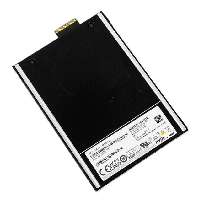 MZ-3LO7T60 Samsung PM1743 7.68TB PCIe Gen 5.0 x4 NVMe E3.S 2.5-inch RI Solid State Drive
SKU: MZ-3LO7T60
Weight: 3.00 lbs
Condition: Refurbished
7.68TB capacity built for read-intensive workloads
PCIe Gen 5.0 x4 NVMe interface delivering next-gen speed
Read-intensive (RI) NAND technology for optimized endurance
E3.S 2.5-inch form factor designed for modern enterprise systems