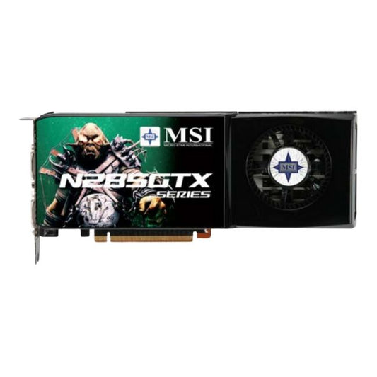 N285GTX-T2D1G MSI GeForce GTX 285 1GB GDDR3 PCI Express 2.0 x16 Graphics Card - Hyper Tech Supplies
