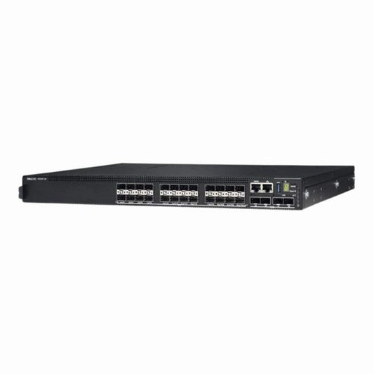 N3224T-ON Dell EMC PowerSwitch N3224T-ON 24-Port Layer 3 Modular Managed Ethernet Switch, Optical and Copper Support
SKU: N3224T-ON
Weight: 5.00 lbs
Condition: Refurbished
DELL EMC N3224T-ON IO/PS 24X1G RJ-45, 4X10G SFP+, 2X100G QSFP28 1XAC PSU Switch