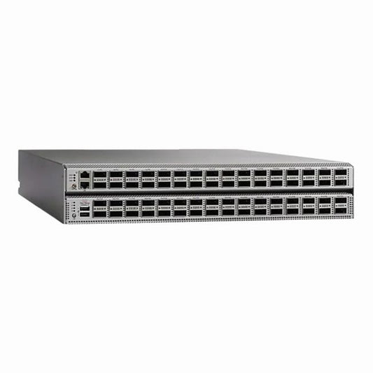 N3K-C3264Q Cisco Nexus 3000 Series 3164Q 64 x QSFP+ Ports 40GBase-X Layer 3 Managed 2U Rack-mountable Gigabit Ethernet Network Switch