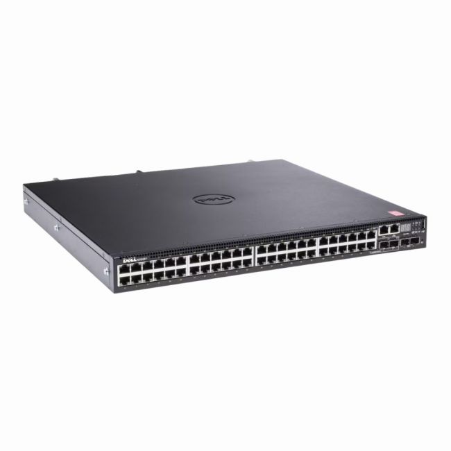 N4064 Dell PowerConnect N4000 Series N4064 48 x SFP+ Ports 10GBase-T + 2 x QSFP+ Ports Layer 3 Managed 1U Rack-Mountable Gigabit Ethernet Network Switch
SKU: N4064
Weight: 5.00 lbs
Condition: Refurbished
Dell Networking N4064 Switch 48 Ports Managed Rack Mountable Switch