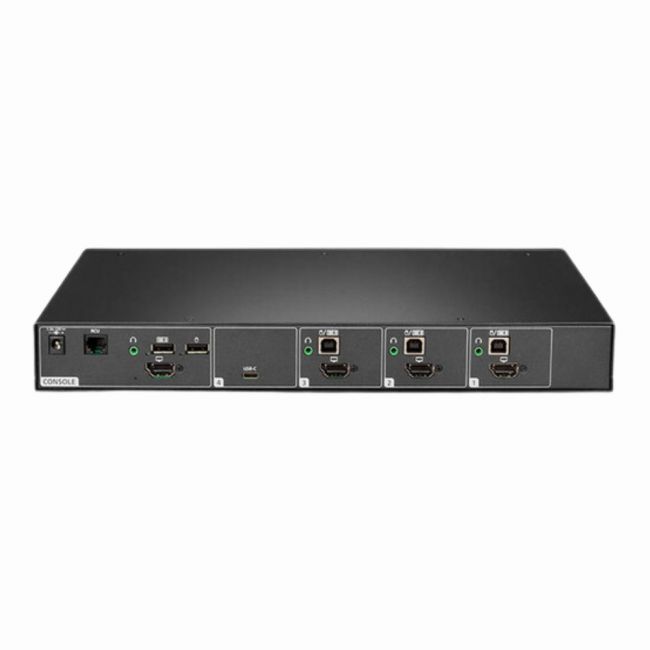 SC840DPHC-400 Vertiv Cybex SC800 Series 4 x Ports Universal Display Port Desktop Secure KVM Switch