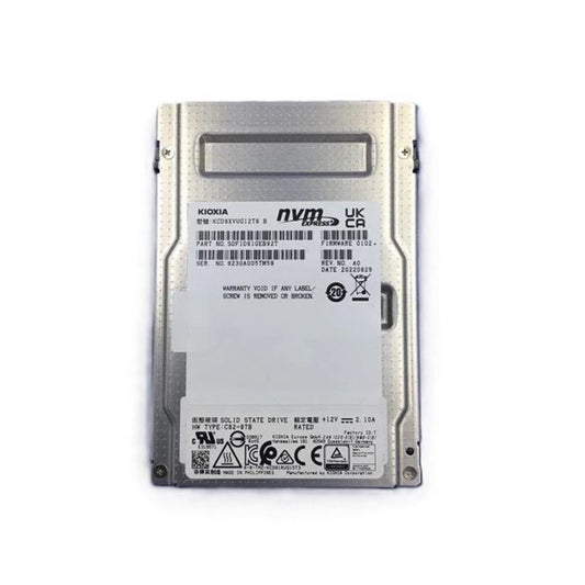 SDF1D81GEB92T CD8-V Kioxia 12.8TB PCIe Gen 4.0 x4 NVMe Mixed Use 2.5-inch Solid State Drive
SKU: SDF1D81GEB92T
Weight: 3.00 lbs
Condition: Refurbished
12.8TB capacity designed for mixed-use workloads
PCIe Gen 4.0 x4 NVMe interface delivering ultra-fast data speeds
Mixed-use NAND technology balancing performance and endurance
2.5-inch form factor optimized for enterprise storage systems