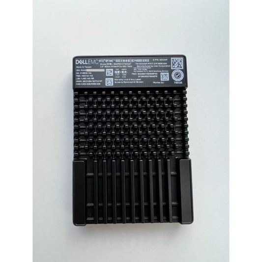 SSDPE21K750GAT Intel Optane DC P4800X 750GB PCIe Gen 3.0 x4 NVMe 2.5-inch Solid State Drive Dell OEM
SKU: SSDPE21K750GAT
Weight: 3.00 lbs
Condition: Refurbished
750GB capacity delivering ultra-fast storage performance
PCIe Gen 3.0 x4 NVMe interface for high-speed data transfer
Intel Optane DC technology for low latency and high endurance
2.5-inch form factor designed for enterprise storage systems