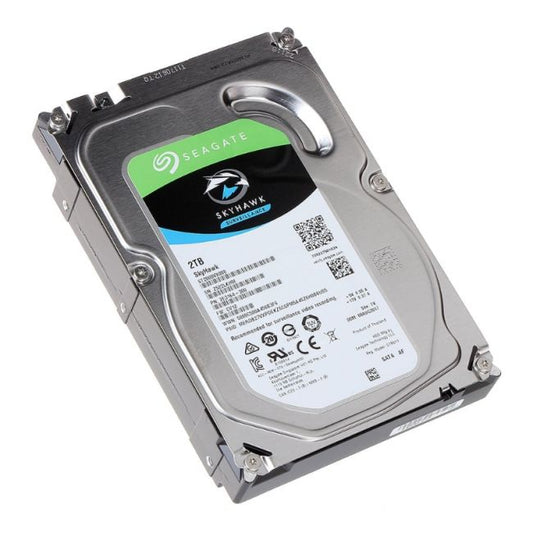 ST2000VX008 Seagate SkyHawk 2TB 7.2K RPM 6GB/s SATA 64MB Cache 3.5-Inch Hard Drive
SKU: ST2000VX008
Weight: 2.00 lbs
Condition: Refurbished
✔ 2TB capacity with 7200 RPM speed for optimal performance
✔ 64MB cache and SATA 6Gb/s interface for fast and reliable data transfers
✔ 3.5" form factor designed for surveillance and video storage applications