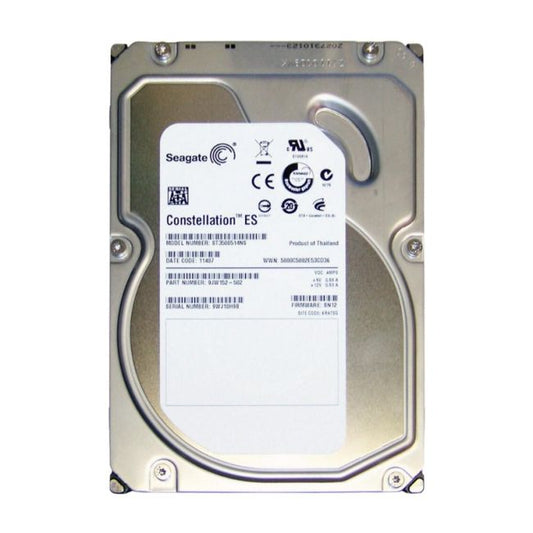 ST3500514NS Seagate Constellation ES 500GB 7.2K RPM SATA 3Gbps 32MB Cache 3.5 Inch Internal Hard Drive
SKU: ST3500514NS
Weight: 3.00 lbs
Condition: Refurbished
✔ 500GB capacity with 7200 RPM speed for steady performance
✔ SATA 3Gbps interface and 32MB cache for efficient data transfer
✔ 3.5" form factor ideal for business and enterprise storage solutions