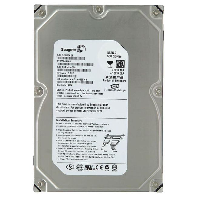 ST3500641NS Seagate NL35 Series 500GB 7200RPM SATA 3Gbps 16MB Cache 3.5-inch Hard Drive
SKU: ST3500641NS
Weight: 3.00 lbs
Condition: Refurbished
✔ 500GB capacity with 7200 RPM speed for reliable performance
✔ 16MB cache and SATA 3Gbps interface for efficient data transfer
✔ 3.5" form factor designed for desktop and server applications