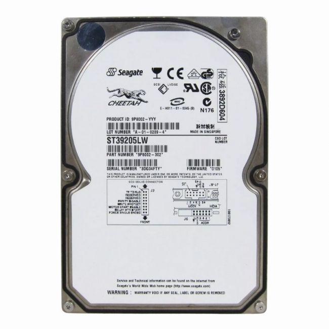 ST39205LW Seagate Cheetah 36XL 9.2GB 10K RPM Ultra-160 SCSI 68-Pin 4MB Cache 3.5-inch Internal Hard Drive
SKU: ST39205LW
Weight: 3.00 lbs
Condition: Refurbished
9.2GB 10,000 RPM Ultra-160 SCSI 68-Pin 3.5-inch internal hard drive
4MB cache for improved data access speeds
Designed for high-performance computing environments
Compatible with Ultra-160 SCSI interfaces