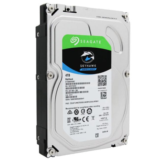ST4000VX007 Seagate SkyHawk 4TB 5.9K RPM SATA 6Gb/s 64MB Cache 3.5-Inch Hard Drive
SKU: ST4000VX007
Weight: 1.90 lbs
Condition: Refurbished
✔ 4TB storage capacity for high-volume data storage
✔ 5,900 RPM spindle speed for reliable performance
✔ 64MB cache for quick access to frequently used data
✔ SATA 6Gb/s interface with a sustained data transfer rate up to 190 MB/s